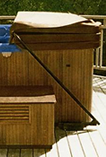 Hot Tubs with UltraLift's Cover Lifter
